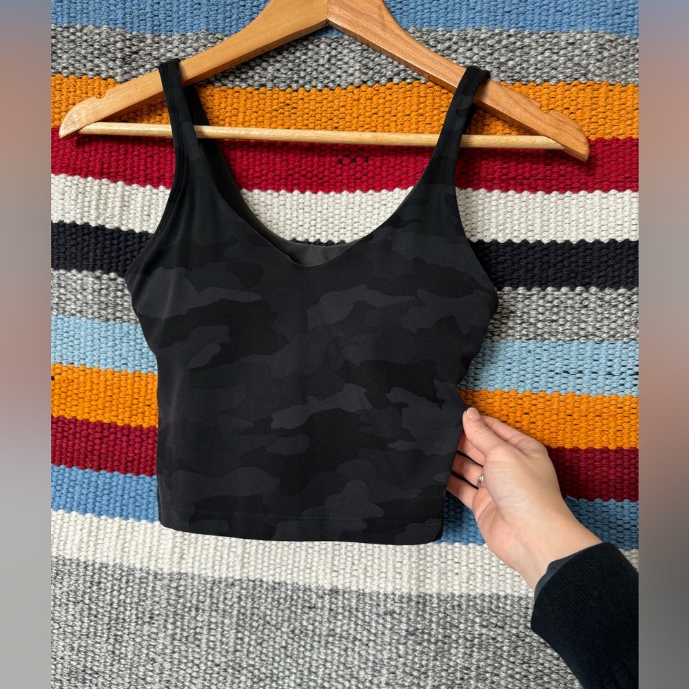 Lululemon Align Tank - Heritage 365 Camo Deep Coal Multi - Picture 8 of 16